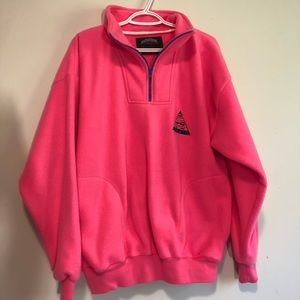 Vintage Beaver Canoe fleece sweater